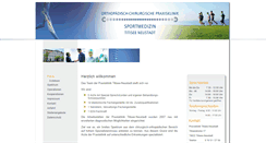 Desktop Screenshot of praxisklinik-titisee-neustadt.de